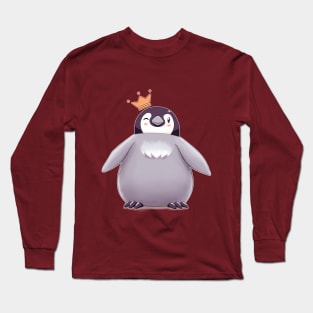 Emperor Penguin Chick 2 (Plain) Long Sleeve T-Shirt